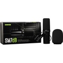 Micrófono vocal dinámico Podcast Shure SM7dB con preamp