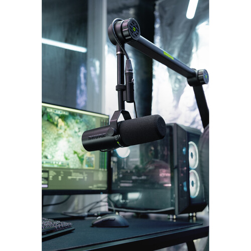 Micrófono vocal dinámico Podcast Shure SM7dB con preamp