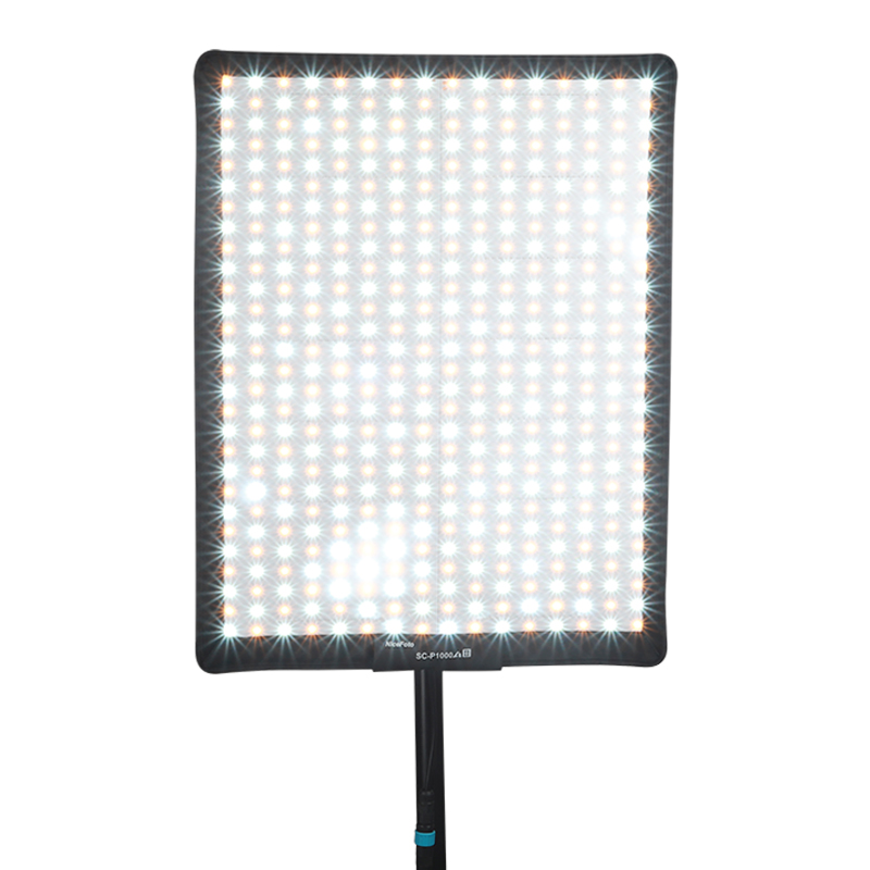 Luz De Video Led Flexible Sc-p1000aii Nicefoto 100w Bicolor