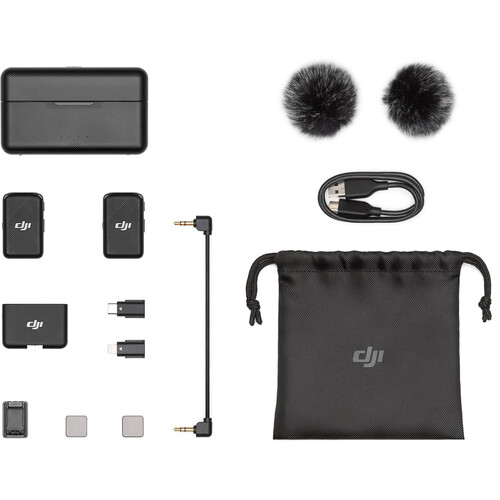  Microfonos DJI Inalambricos dual Android iPhone Camaras