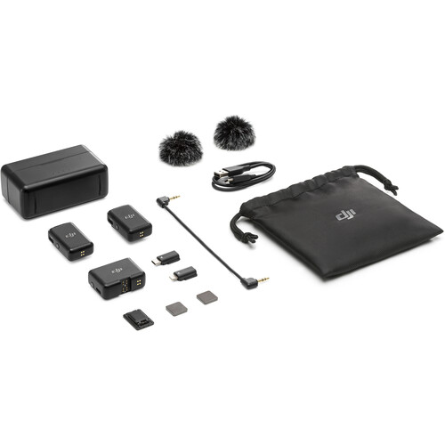  Microfonos DJI Inalambricos dual Android iPhone Camaras