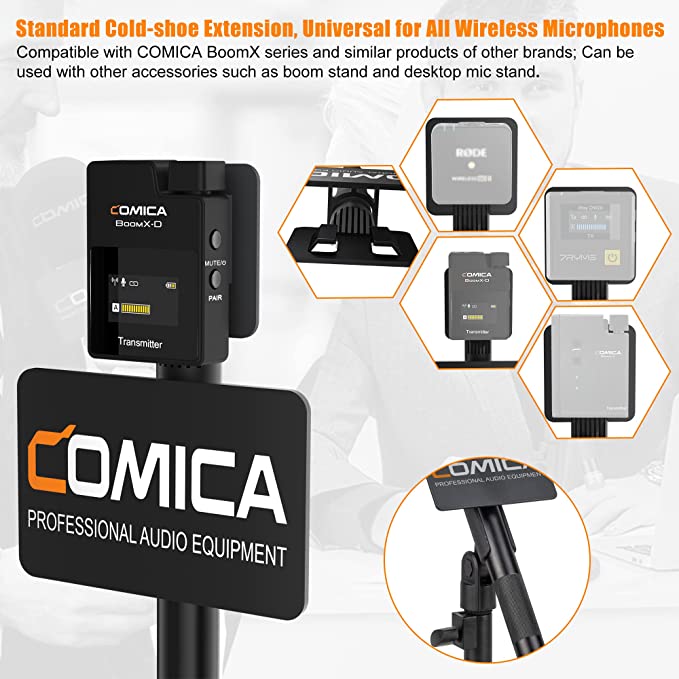 Adaptador Tipo Microfono Dinamico Comica Hrwm