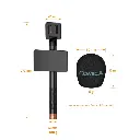 Adaptador Tipo Microfono Dinamico Comica Hrwm