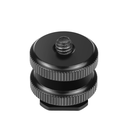  Adaptador Zapata Tornillo 1/4 Con Tuerca Doble Puluz Pu210 