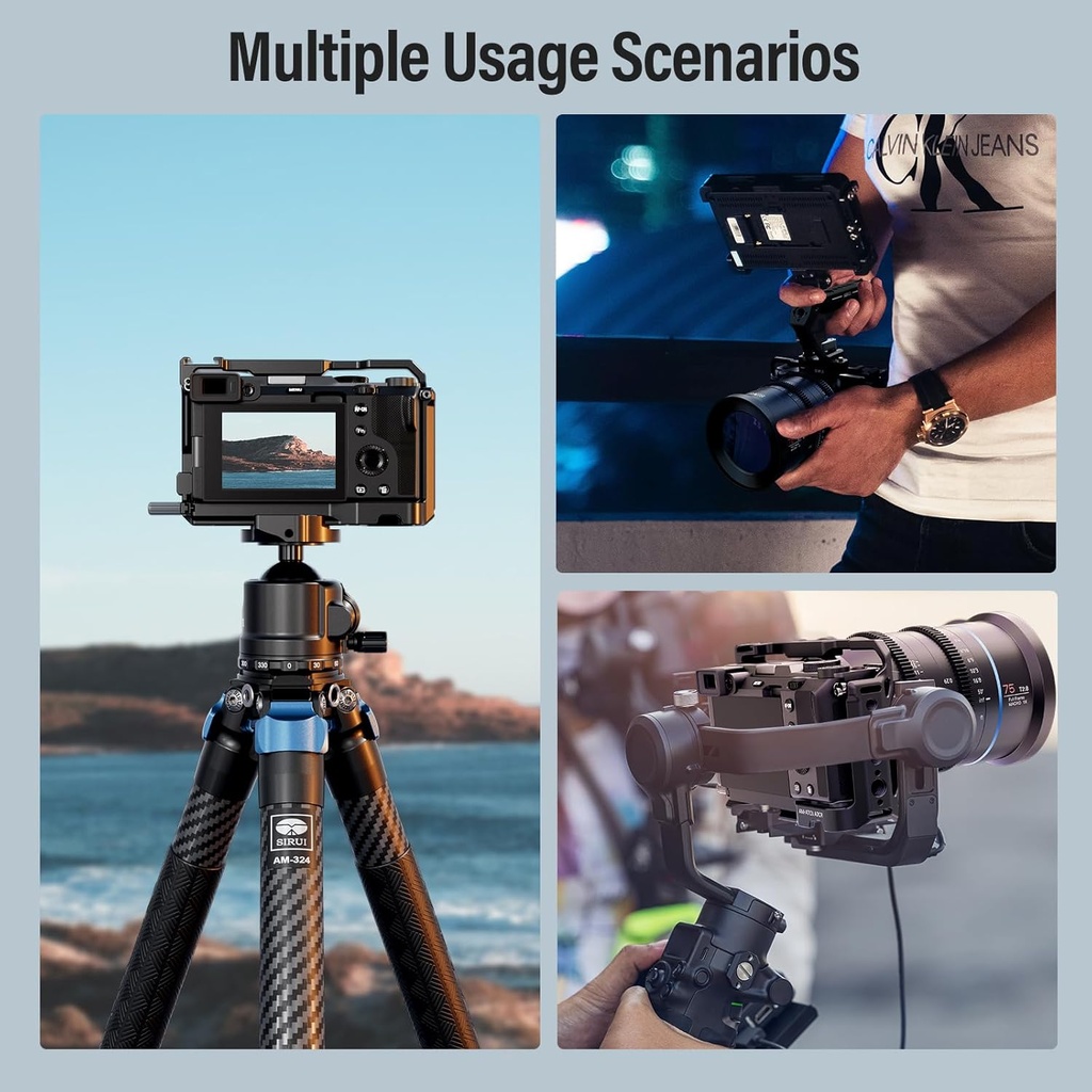 Jaula Sony A7C II A7CR Arca OTAN SIRUI