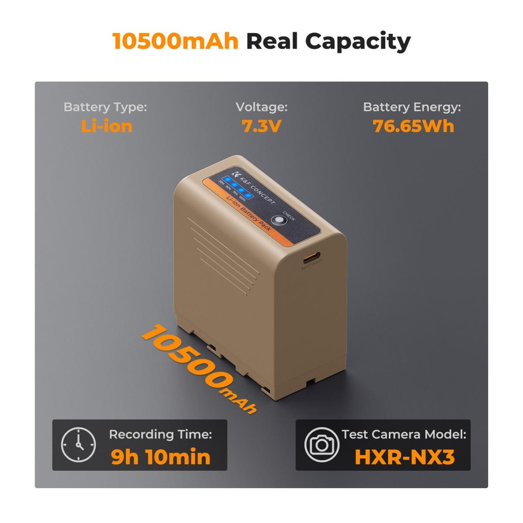 Bateria Np-F970 10500mah para Sony KF Concept
