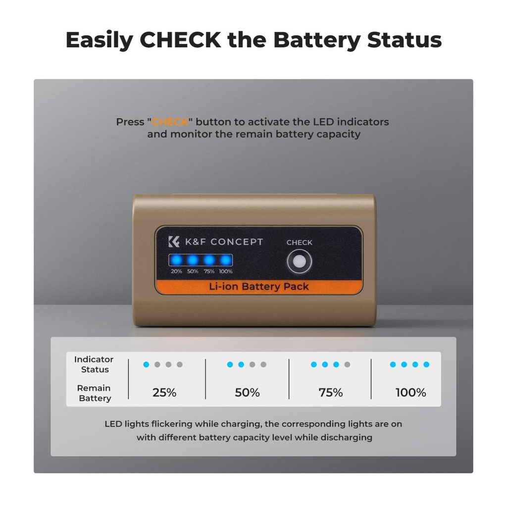 Bateria Np-F970 10500mah para Sony KF Concept