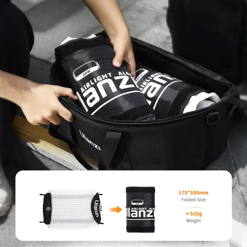 Luz de video Tubo de Aire Ulanzi AL60 60W Magnetica Bicolor