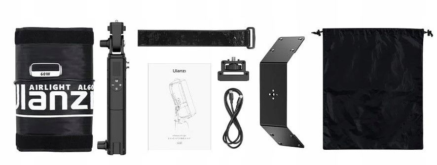 Luz de video Tubo de Aire Ulanzi AL60 60W Magnetica Bicolor