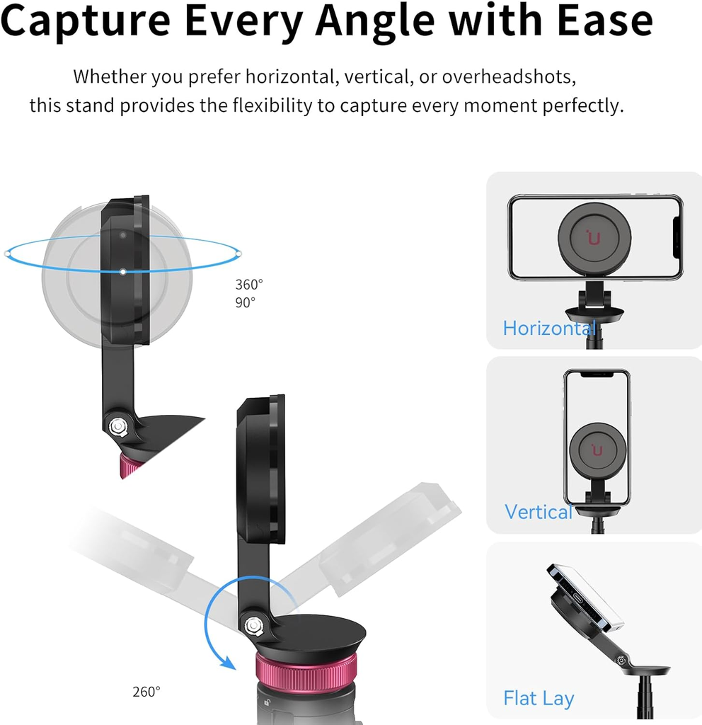 Tripode Selfie Stick Ulanzi MT84 Magsafe control Remoto