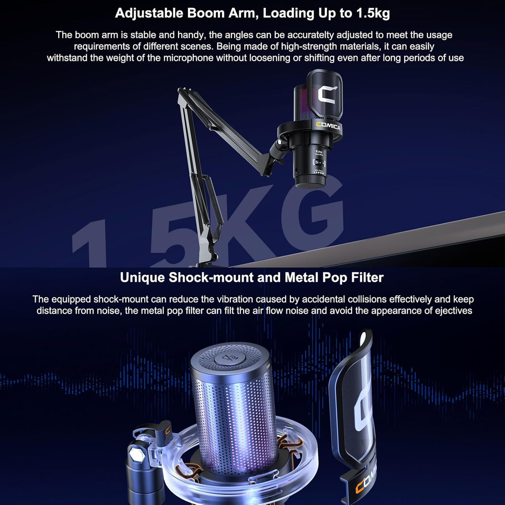 Microfono Comica EJoy Uni Pro (A) Inalambrico Tipo C