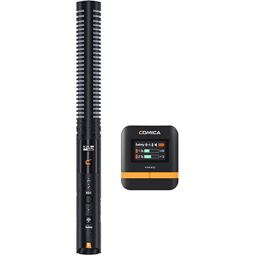 Microfono Shotgun Comica VM40 inalambrico Camaras y mas