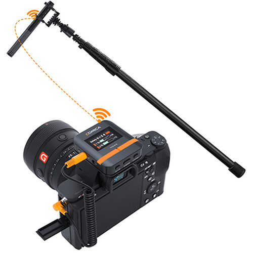 Microfono Shotgun Comica VM40 inalambrico Camaras y mas