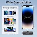 Microfono Inalambrico 4 Balitas Boya Ligthning iPhone BY-V4D