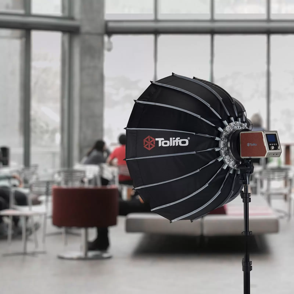 Softbox Parabolico Tolifo 30cm Mini Bowens LKP-30