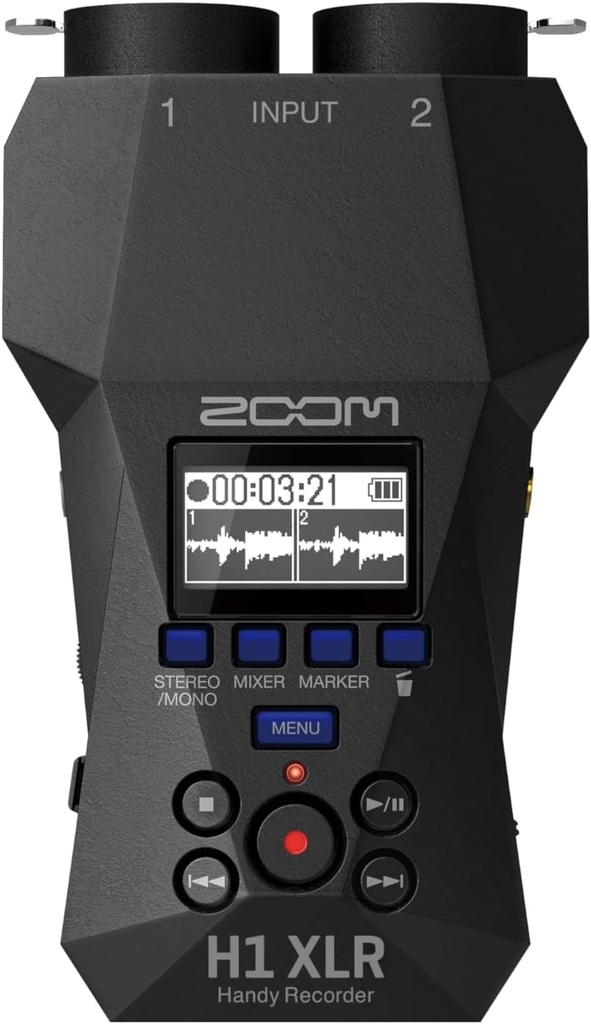 Grabadora Zoom H1 XLR 32 bit Flotantes 2 Canales