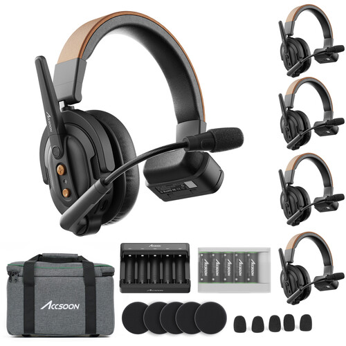 Intercomunicador Accsoon CoMo SE Intercom Wireless 400 Mts 