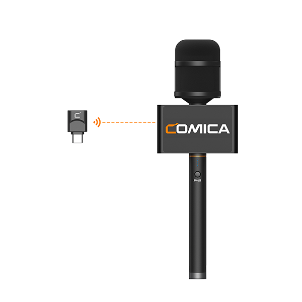 Microfono de Reportero Comica Revo S Tipo C Smartphone