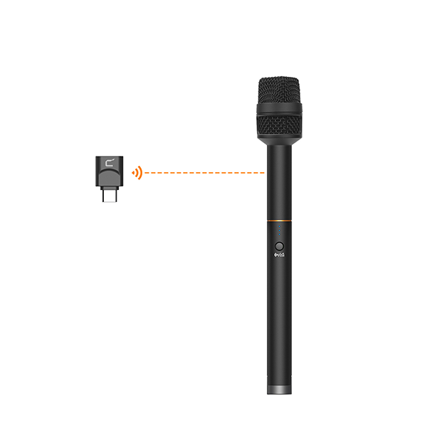 Microfono de Reportero Comica Revo S Tipo C Smartphone