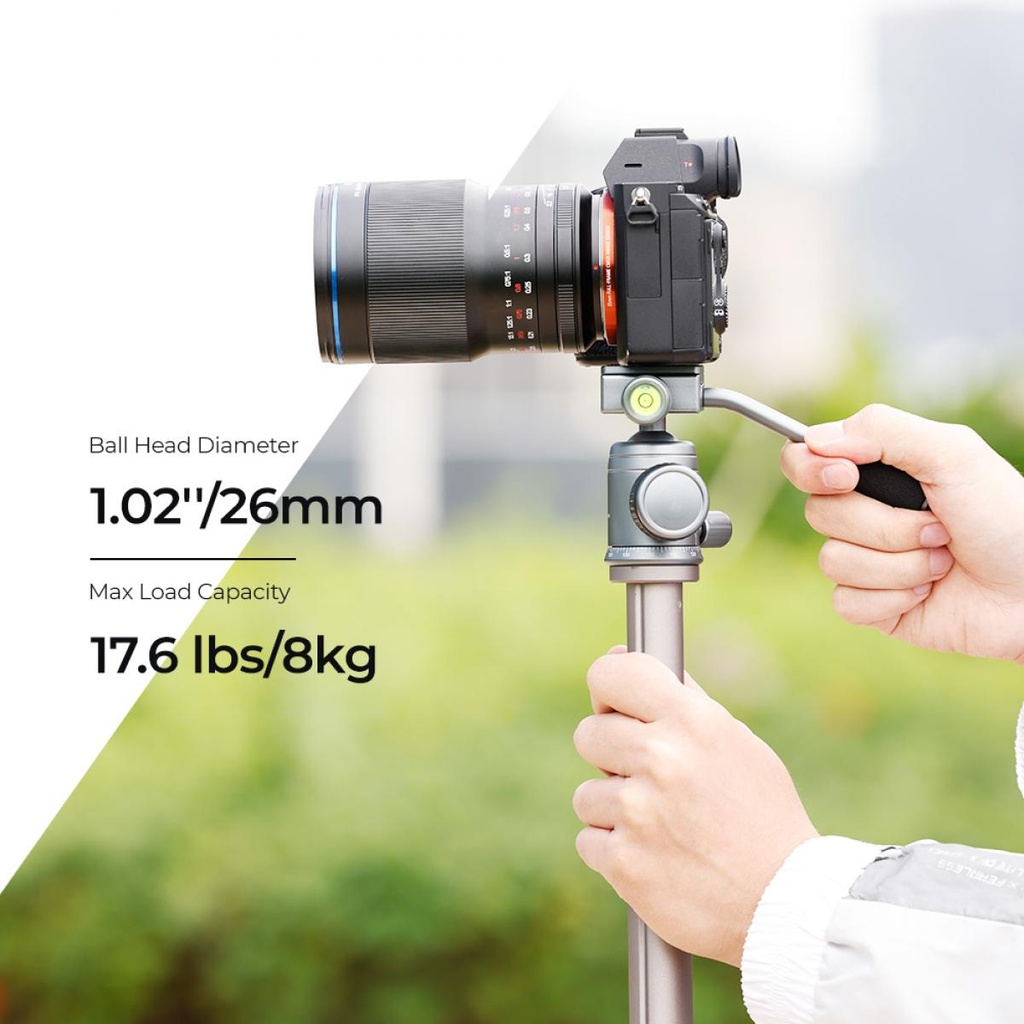 Cabezal De Tripode De Bola 26 Mm Kf Concept KF31.049V1 8KG