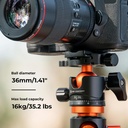 Cabezal De Tripode K&f Concept KF31.044V1 Ball Head 16KG