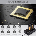 Cargador 2 Baterias para Canon LPE6NH K&f Concept