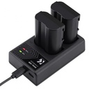 Cargador 2 Baterias para Nikon EN-EL15 K&f Concept