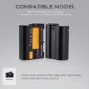 Cargador 2 Baterias para Nikon EN-EL15 K&f Concept