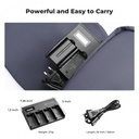Cargador para 4 Baterias Sony NP-F K&f Concept
