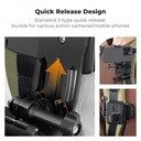 Clip 360 Backpack Smartphone Camaras K&F Concept KF31.114