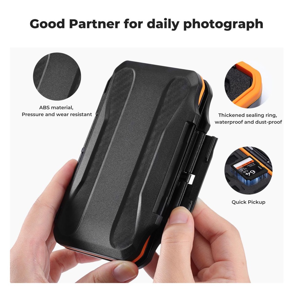 Estuche Memorias K&f Concept 36 Slots SD Micro SD KF31.106