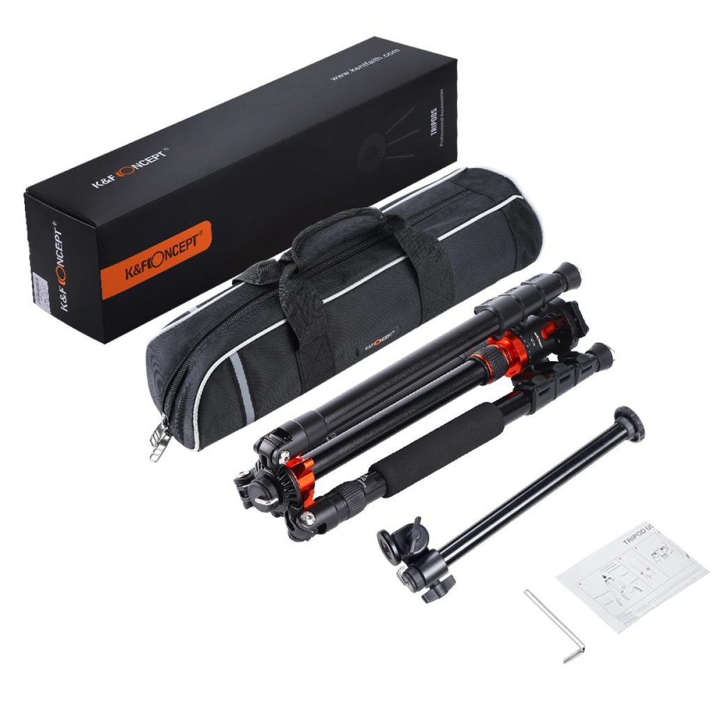Tripode K&f Concept KF09.087V6 Cenital Altura max 200 Cm