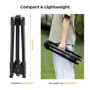 Tripode K&f Concept 178 cm Clip Smartphone Kf09149