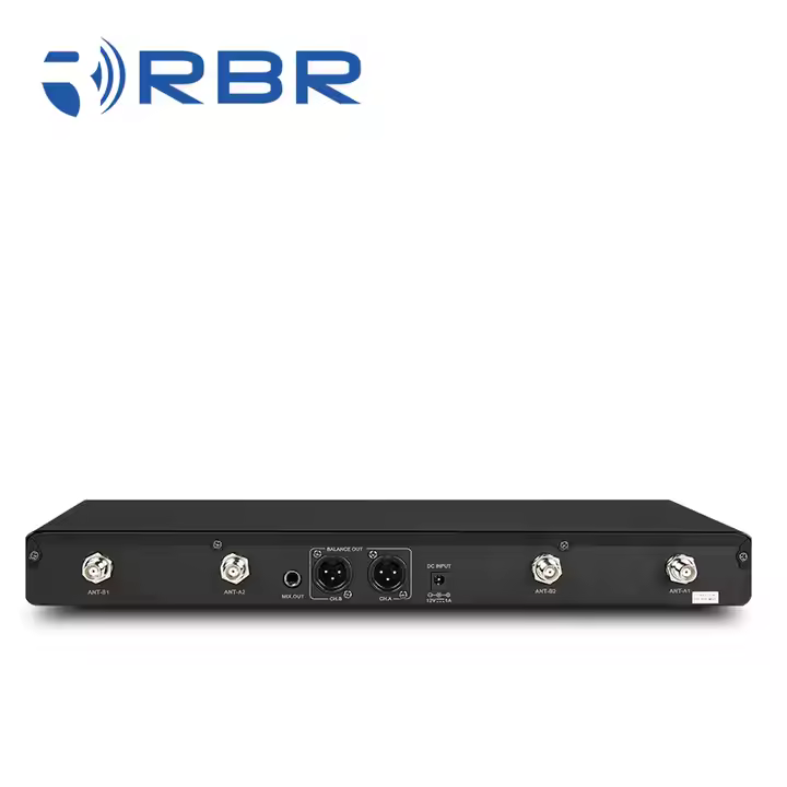 Microfonos Dinamicos BM-999 Uhf Rack Set 2 Microfonos