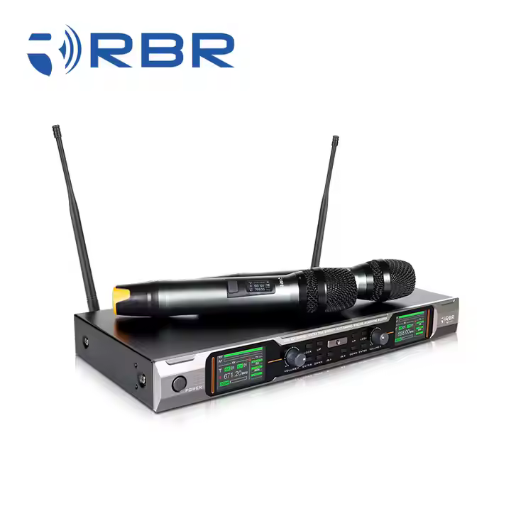 Microfonos Dinamicos BM-87 Uhf Rack Set 2 Microfonos