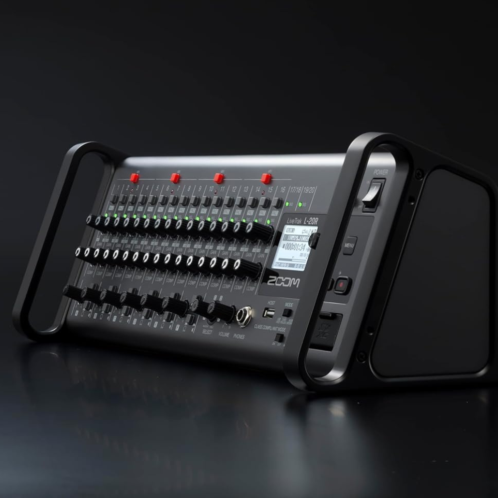 Mezclador Digital Y Grabador Multipista Zoom Livetrak L-20R