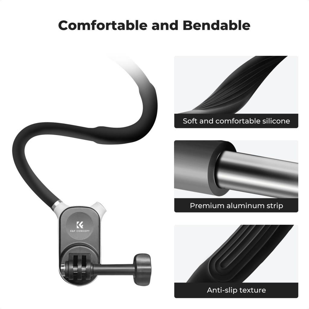 Soporte Magnetico de cuello K&f Concept Camaras De Accion Quick Release