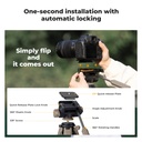 Tripode K&F Concept 190 cm Camara Smartphone KF09.155