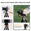 Tripode K&F Concept 190 cm Camara Smartphone KF09.155