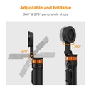 Tripode Selfie Stick MS19 162 cm K&f Concept KF09.139 