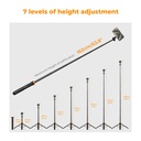 Tripode Selfie Stick MS19 162 cm K&f Concept KF09.139 