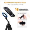 Trípode magnético Octopus MS36 Magsafe K&f Concept KF09.164