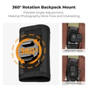 Clip de Morral para Camaras de Accion Smartphone K&f Concept 