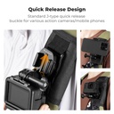 Clip de Morral para Camaras de Accion Smartphone K&f Concept 