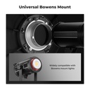 Softbox Octogonal 55CM Quick Release K&f Concept Bowens Mount