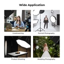 Softbox Octogonal 55CM Quick Release K&f Concept Bowens Mount