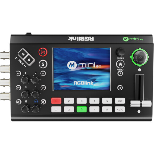 Mezclador de Video RGBlink Mini ISO 10 Canales SDI HDMI NDI UCV