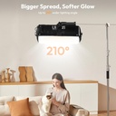 Luz de video Tubo de Aire Ulanzi AL60 60W Magnetica Bicolor