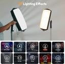 Luz de video Tubo de Aire Ulanzi AL60 60W Magnetica Bicolor