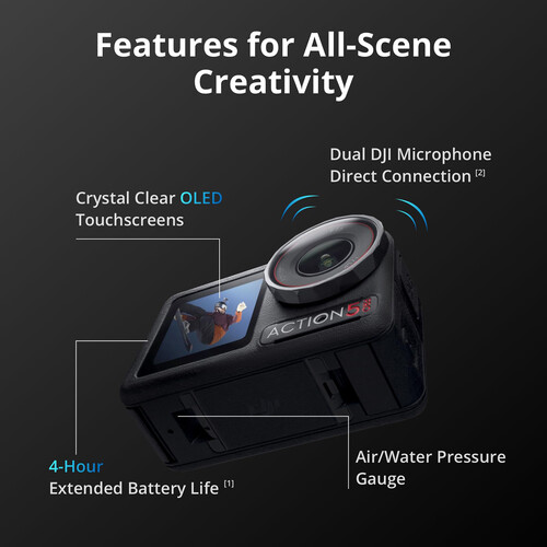 Camara Dji Osmo Action 5 Pro Combo
